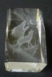 Wolf Paperweight