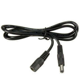 1M DC Power Extension Cable DC Jack Female to Male Plug Cable Adapter Extension