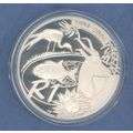 FOR PETER BLADE 24HRS ONLY DEMOCRACY R1 SILVER PROOF VERY RARE ALMOST PERFECT