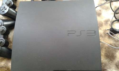 PS3 100% Working with software version 4.80 and 298gb HDD.Two wireless remotes with all cables.