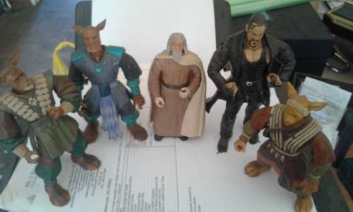 5 X Action Figures as per pictures.One bid for all