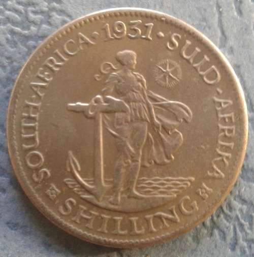1931 1 Shilling copy-Please note this is a copy