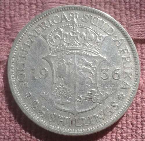 1936 21/2 Shillings ungraded