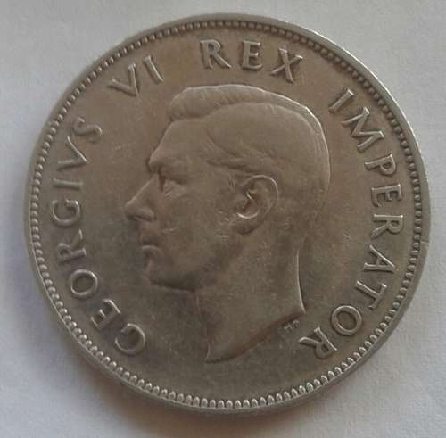 1947 21/2 Shillings.Only 6182 minted.Very scarce.