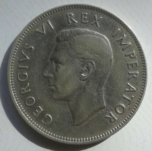 1945 21/2 Shillings.Nice condition.Mintage of only 183406