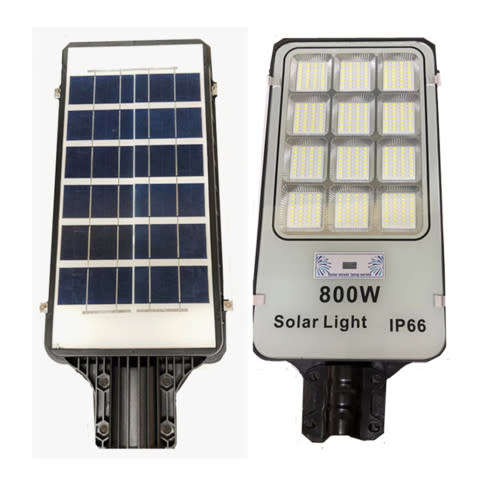 800W Solar LED Street Light with remote