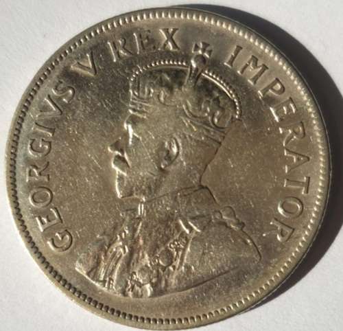 1935 SA Union 21/2 Shillings as per pictures.