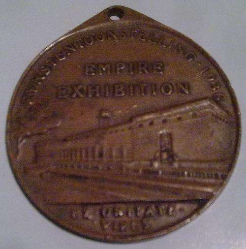 1936 Rykstentoonstelling Empire Exibition Medal - r1 start