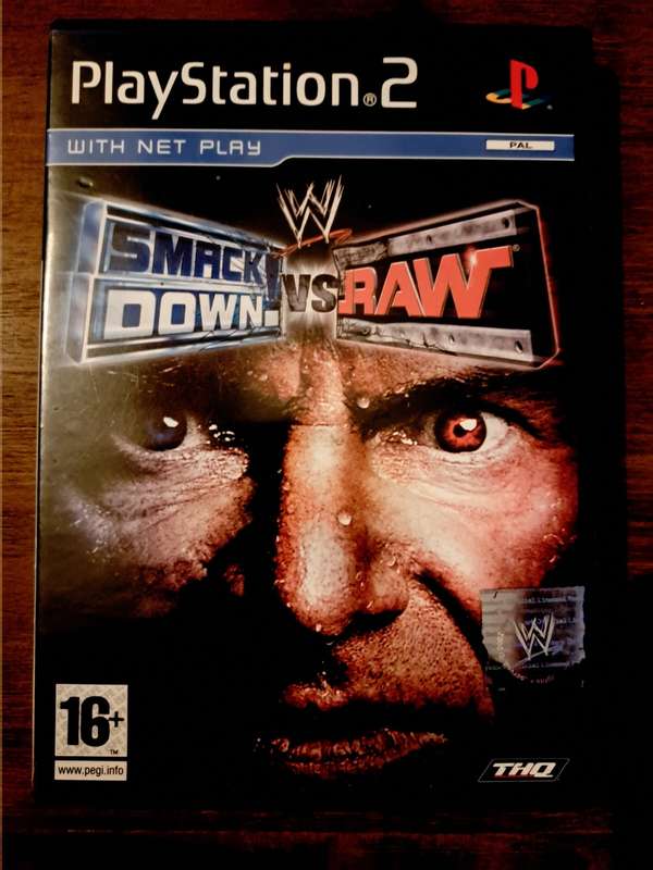 Ps2 Game - Smackdown vs Raw
