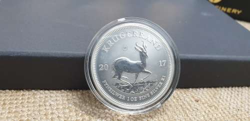 2017 1oz Privy Krugerrand Reverse 50th anniversary PU AND 50th Anniversary stamps - Rare SA MINT SET
