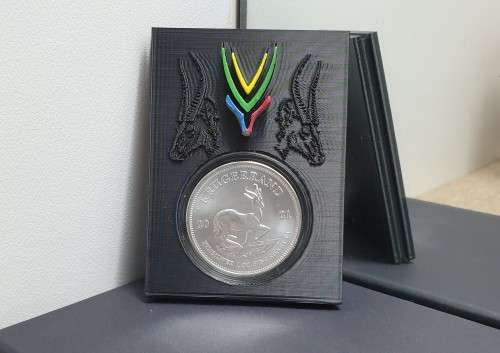 2021 Krugerrand 1oz Proof Fine-Silver Capsuled in Beautiful RARE and UNIQUE SA Case