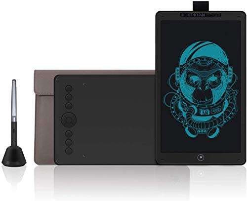 Huion Inspiroy Ink H320M Drawing Tablet 2-in-1 Dual-Purpose LCD Writing Tablet + FREE Case and Glove