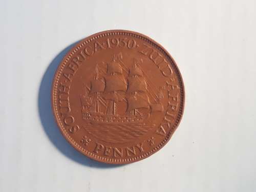 1930 SA Union 1 Penny