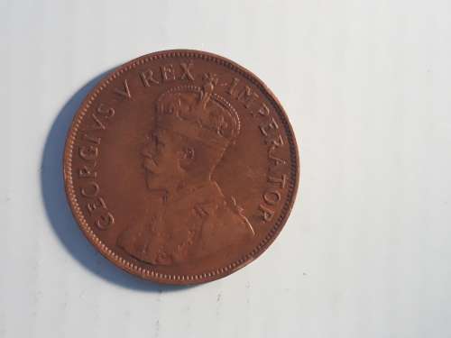 1934 SA Union 1 Penny