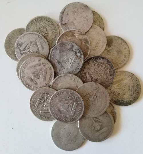 25 3d coins of the Union of SA