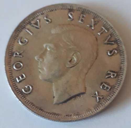 1952 Five Shilling of SA Union ( Kroon )