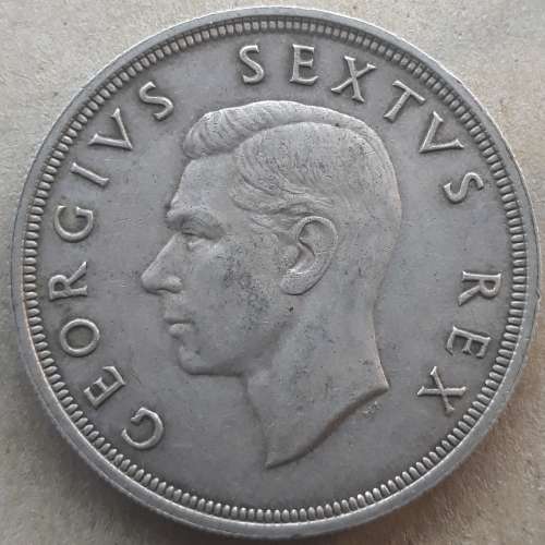 1948 S.A. Union 5 Shillings