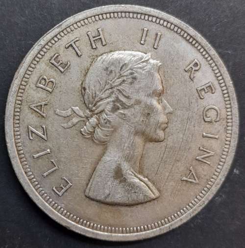 1957 S.A. Union 5 Shillings