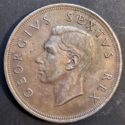 1952 S.A. Union 5 Shillings