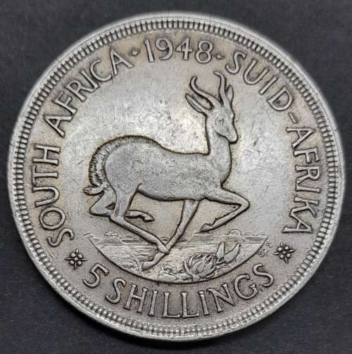 1948 S.A.Union 5 Shilling