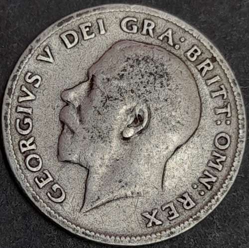 1918 Great Britain 6d (Sixpence)