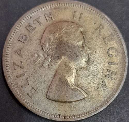 1955 S.A. Union 21/2 Shilling