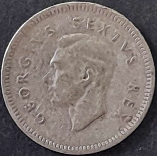 1949 SA Union Threepence