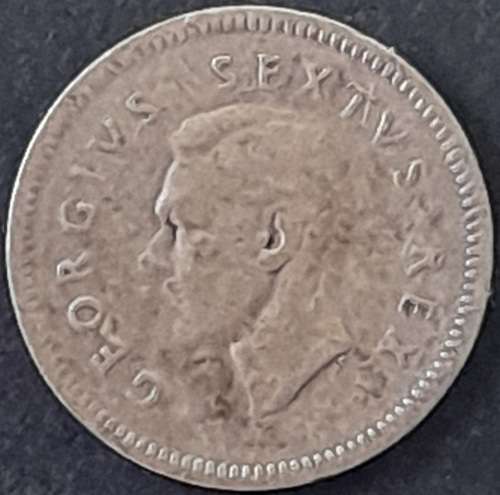 1948 S.A. Union 3 Pence