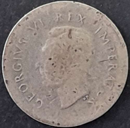 1942 S.A. Union 3 Pence