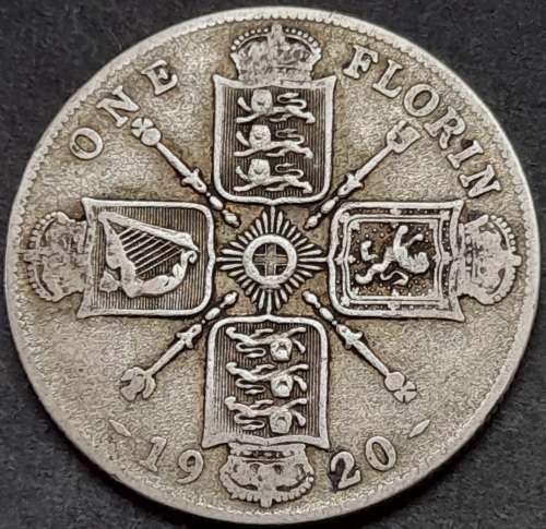 1920 Great Britain 2 Shillings (Florin)