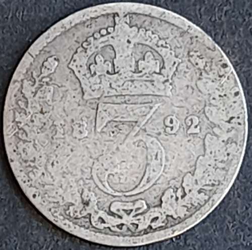 1892 Great Britain 3d