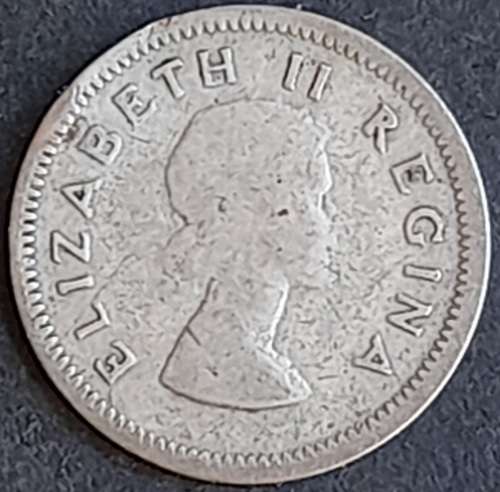 1953 S.A. Union 3 Pence