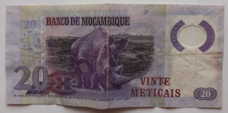 Mozambique 20 Meticais