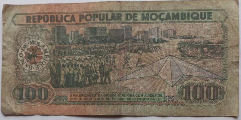Mozambique 100 Meticais