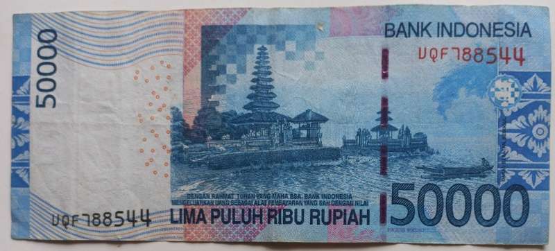 Indonesia 50000 Rupee