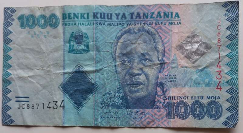 Tanzania 1000 Shillings