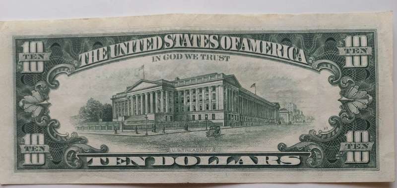USA 10 Dollars 1995