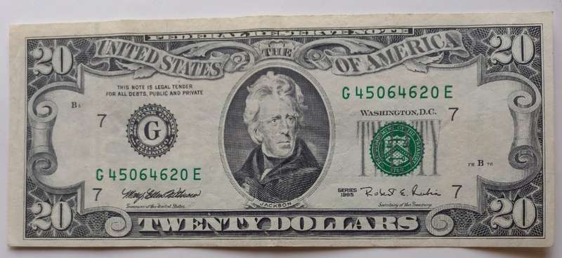 USA 20 Dollars 1995