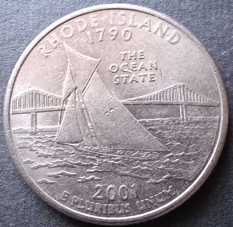 USA Quarter Dollar 2001