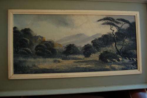 Hendrik Coetzee (Oil on board painting) early 1960's ( Crazy R1 no reserve)