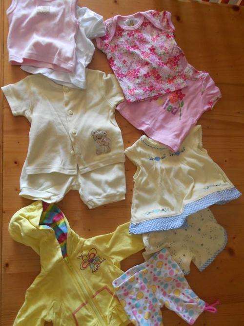 10 piece Baby Clothing  0 to 3 months