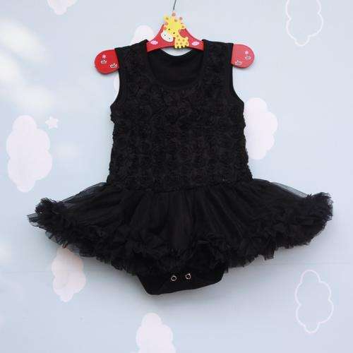 Adorable Black Tutu Romper. Excludes headband