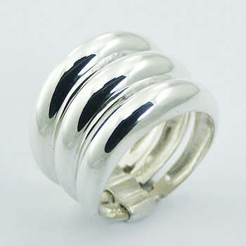 Gorgeous Size 9 Solid Sterling Silver Ring