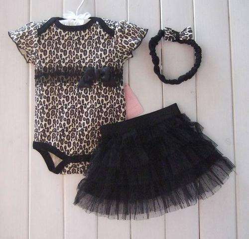 Adorable Leopard 3 Piece Set. Size 24 months / 2 Years