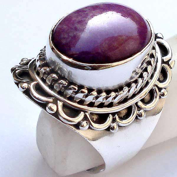 Exquisite 925 Sterling Silver & Phosphorite Ring...