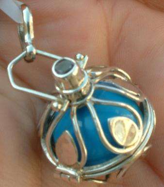 Exquisite 925 Sterling Silver Dream Ball Pendant...