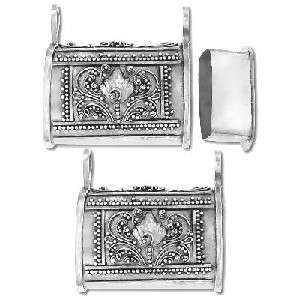Exquisite Solid Silver Prayer box pendant...