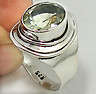 Gorgeous Size 6,75 Green Amethyst ring...