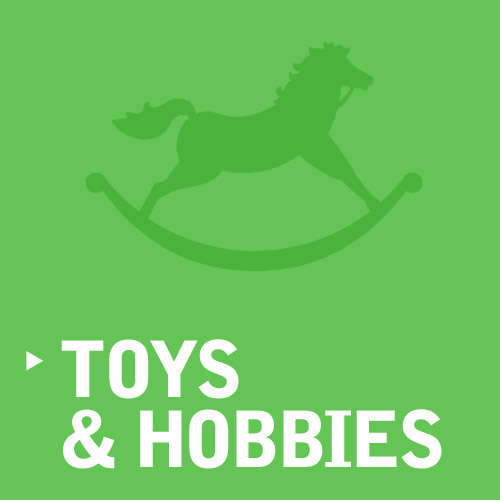Banner Advert for a Week on the Toys & Hobbies Category Pages