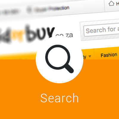 Advertise on bidorbuy for a Week - Search Pages